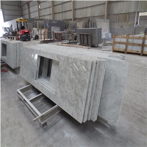 Bianco Andromeda Granite Kitchen Countertop Bianco Andromeda Granite Kitchen Countertop
