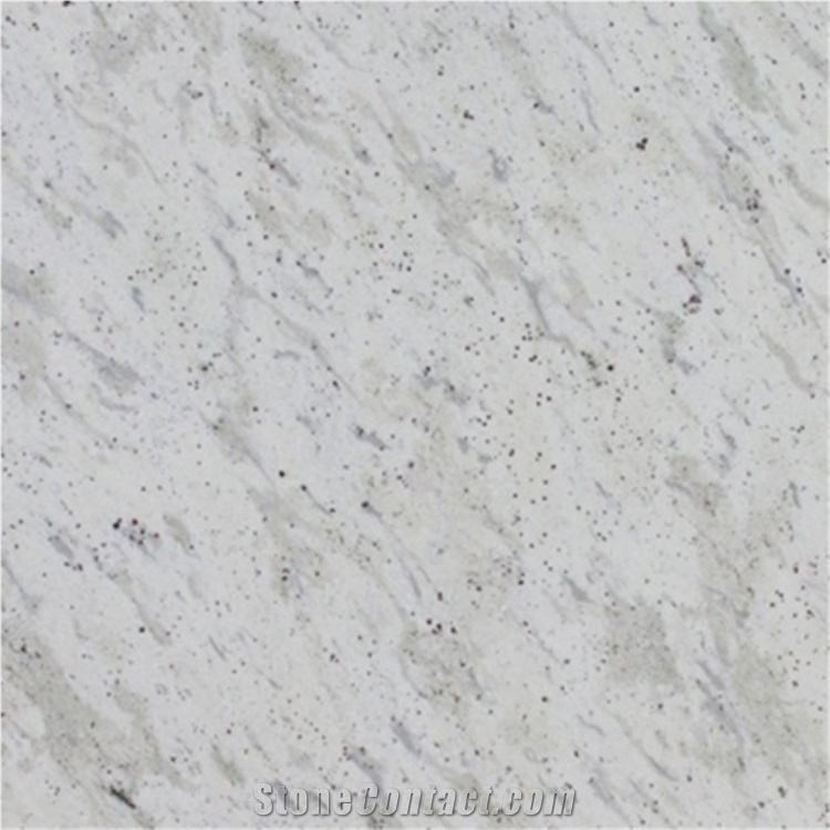 Bianco Andromeda Granite Kitchen Countertop