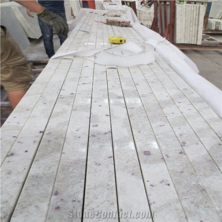 Bianco Andromeda Granite Kitchen Countertop