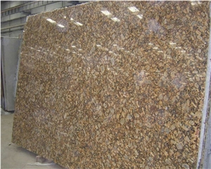 Brazil Giallo Fiorito Veneziano Granite Slabs Tile