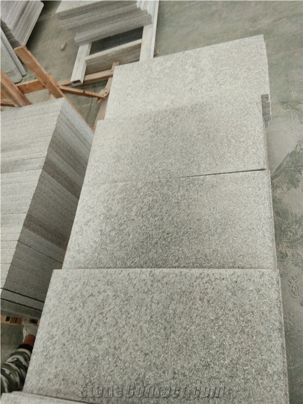 Cheap Crystal Grey Granite G603 Flamed Cut to Size