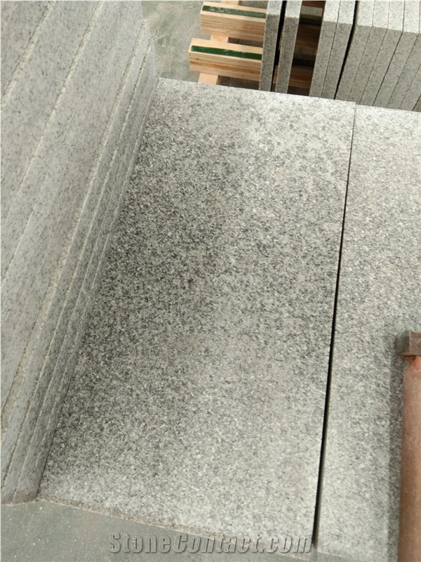 Cheap Crystal Grey Granite G603 Flamed Cut to Size