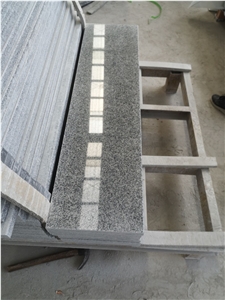 China Bianco Crystal Granite G603 Polished Steps