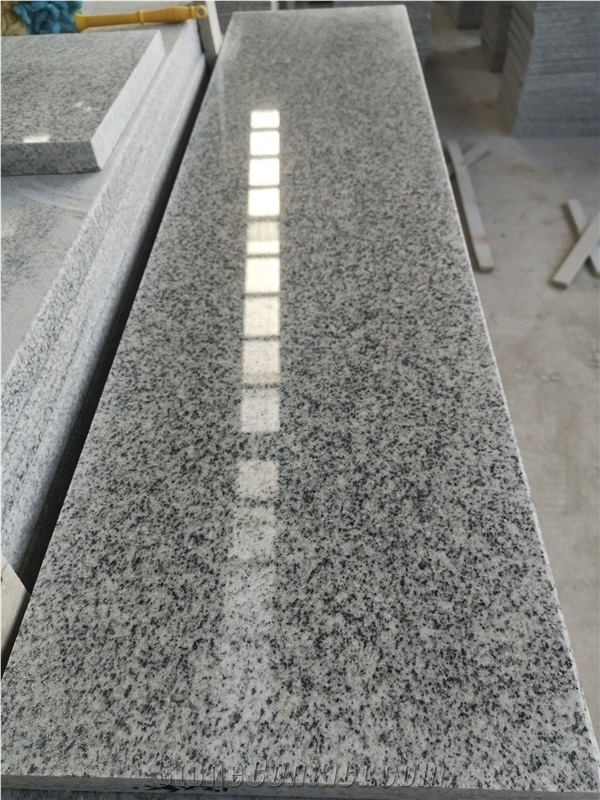 China Bianco Crystal Granite G603 Polished Steps