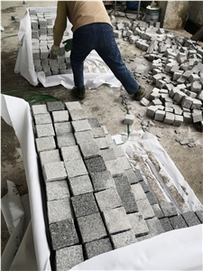 China Grey Granite G603 Landscaping Cubes,Cobbles