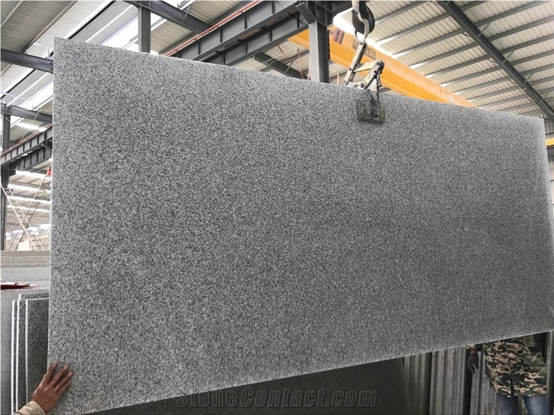 China Light Grey Granite G603 Honed Slabs Tiles