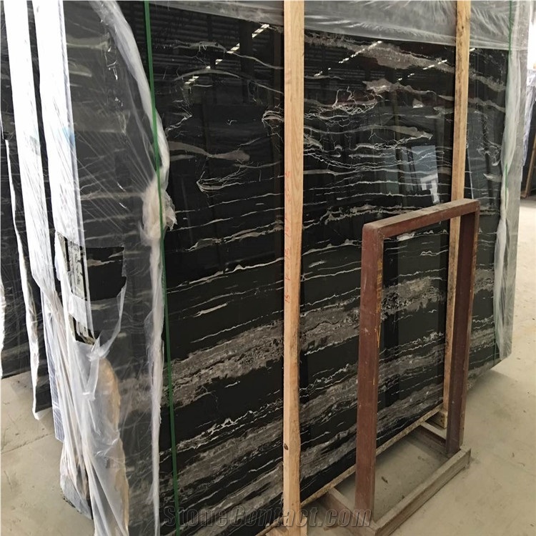 China Nero Portoro Marble