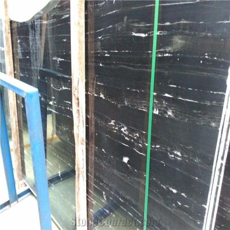 China Nero Portoro Marble