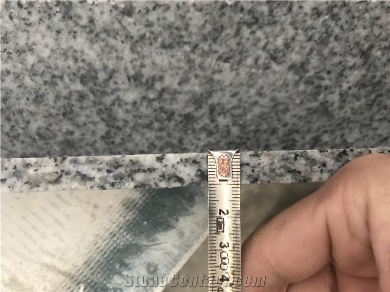 China Sesame White G603 Honed Skirtings Treads