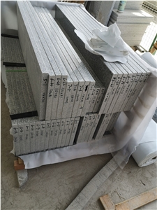 China Sesame White Granite G603 Steps Stairs Riser