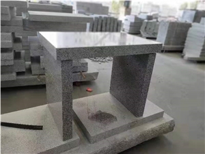 China Sesame White Granite G603 Tables Benches