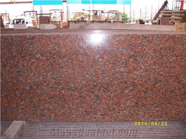 Finland Karelia Red Rosso Carelia Granite Slabs