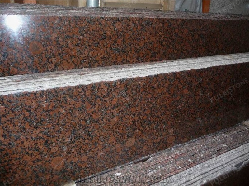 Finland Karelia Red Rosso Carelia Granite Slabs