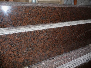 Finland Karelia Red Rosso Carelia Granite Slabs