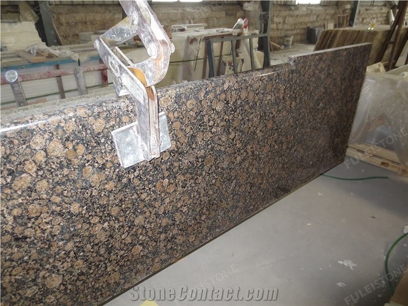 Granite Baltic Brown Prefab Kitchen Countertops
