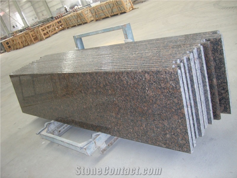 Granite Baltic Brown Prefab Kitchen Countertops