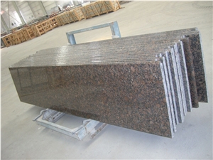 Granite Baltic Brown Prefab Kitchen Countertops