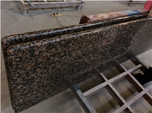 Granite Baltic Brown Prefab Kitchen Countertops