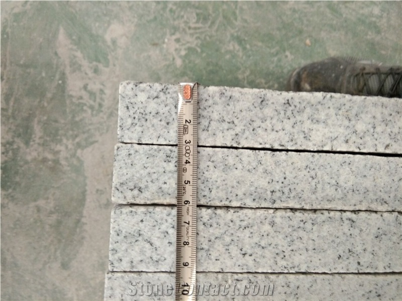 Grey Granite G603 Bush Hammered Tiles Slabs