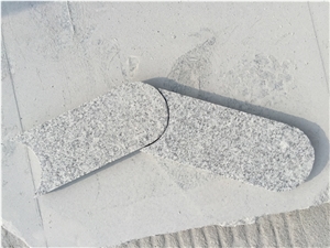 Grey Granite G603 Lawn Edging With Round Areas