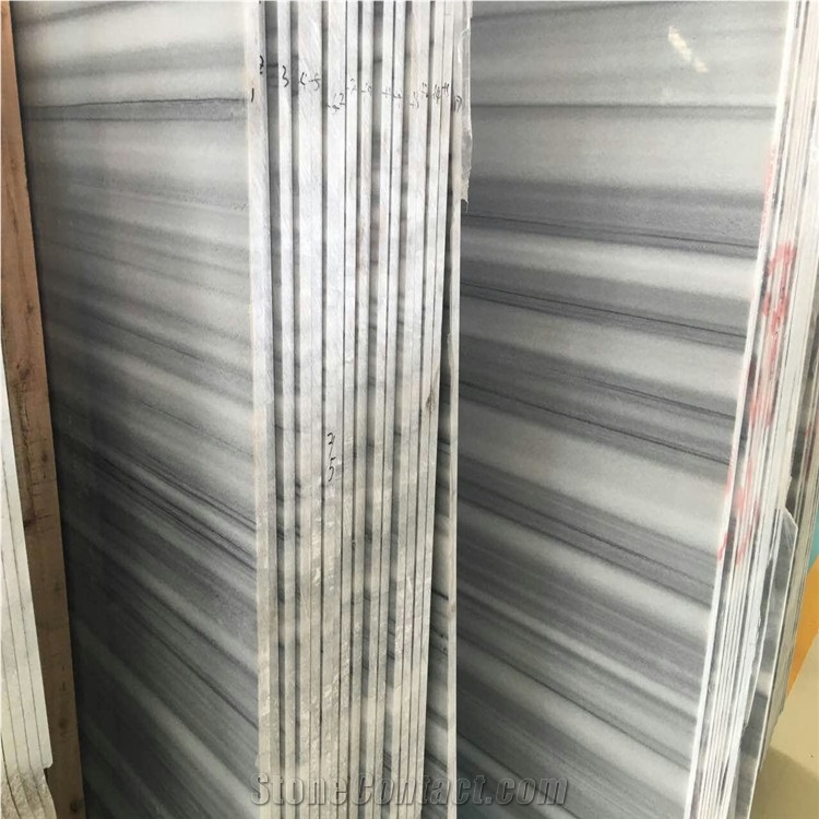Marmara Equator Marble Slab, Bianco Striata