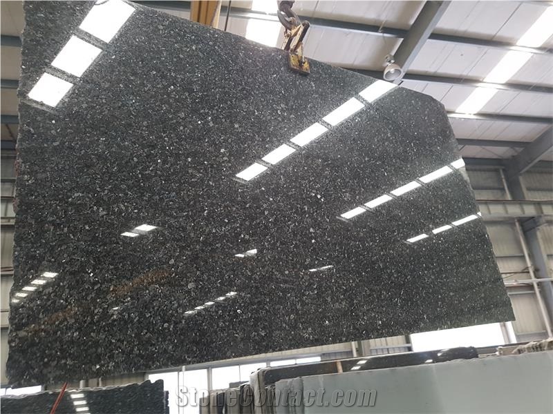 Norway Larvik Silver Pearl Granite Slabs Tiles