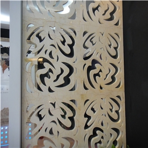Sofitel Beige Marble Slab, Crema Evita Marble
