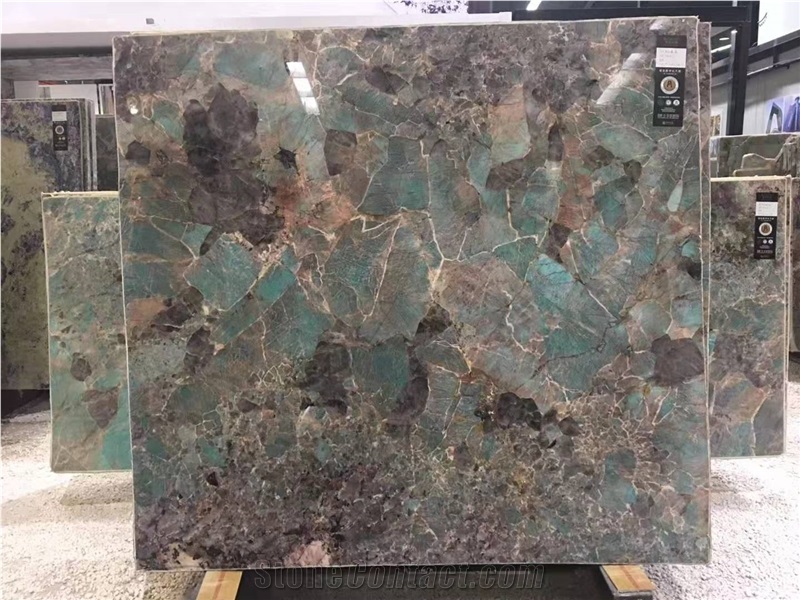 Amazon Green Quartzite Slabs