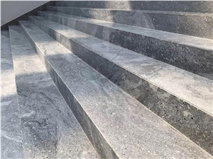 China Grey Landscape Stone Granite for Stair Tiles