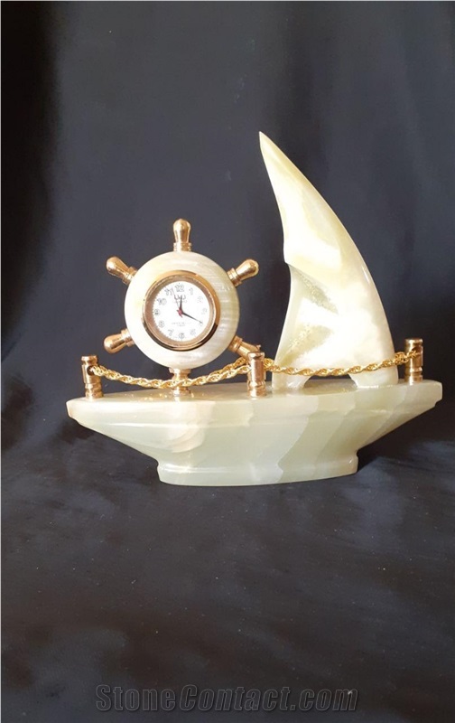 Onyx Stone Clocks