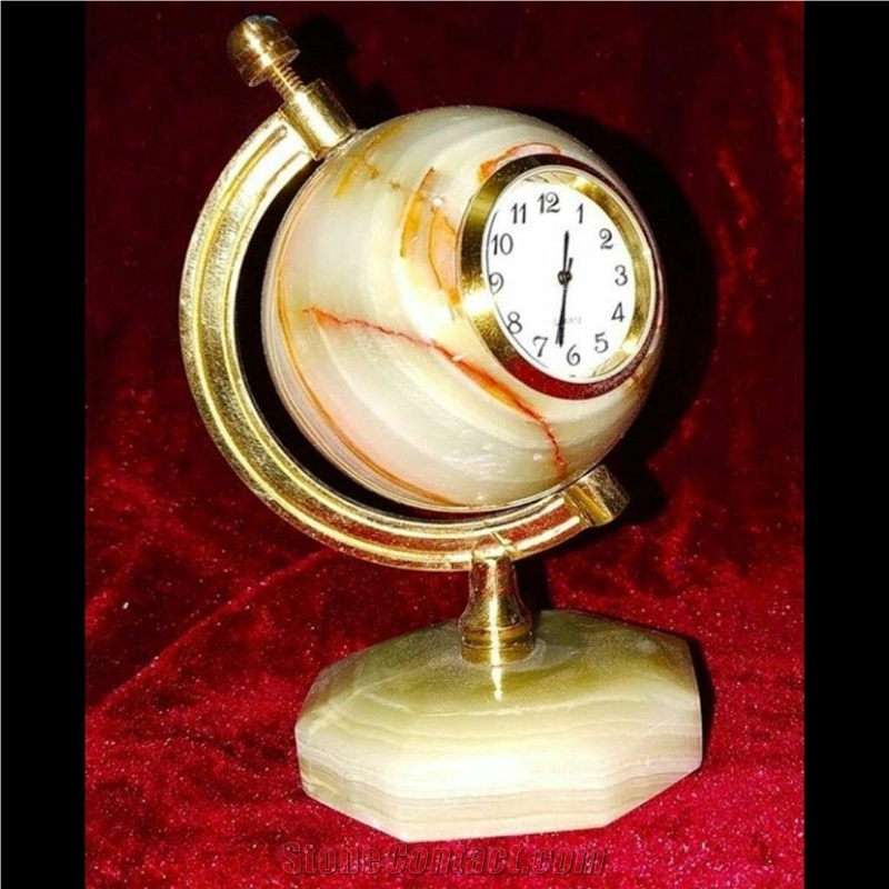 Onyx Stone Clocks
