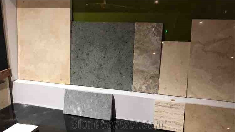 Silver Olive Granite Blocks