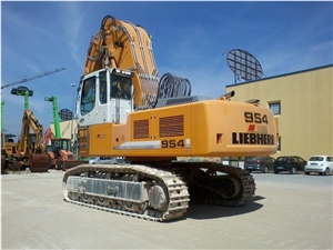 Used Excavator Liebherr R954c Front Shovel Used Stone Quarry Equipment