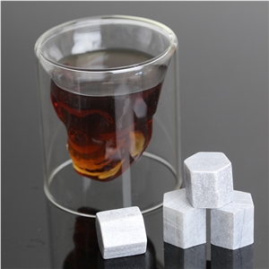 Customized Soapstone Whiskey Stones Set