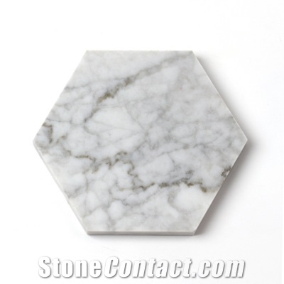 Hexagon/Round Marble Stone Coaster