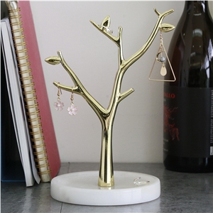 Marble Jewelry Display Tree Stand