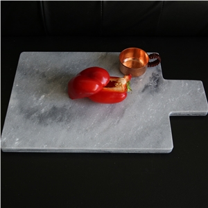 Natural Marble Chopping Board with Handle