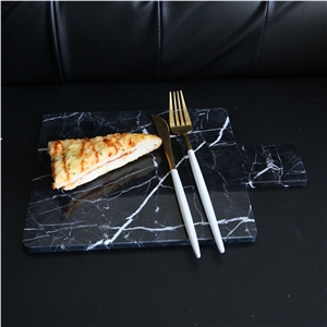 Natural Marble Chopping Board with Handle