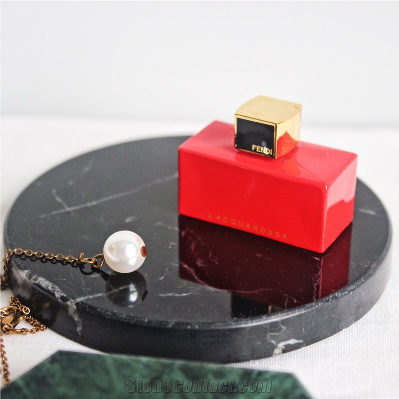 Natural Marble Creative Jewelry Display Tray