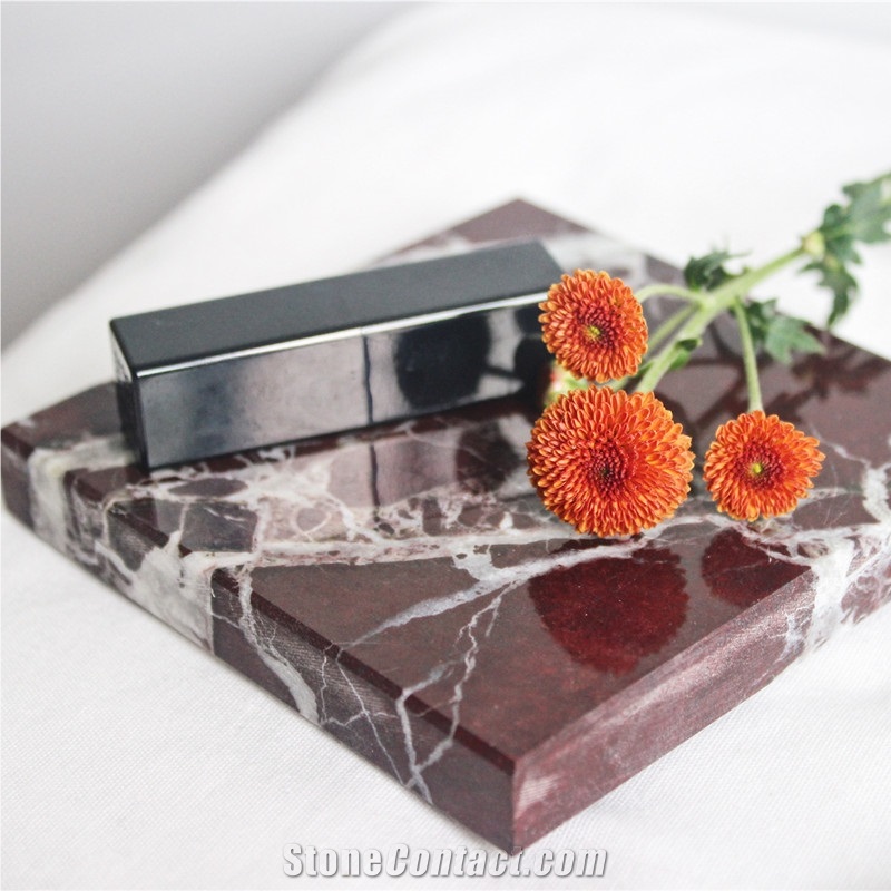Natural Marble Creative Jewelry Display Tray