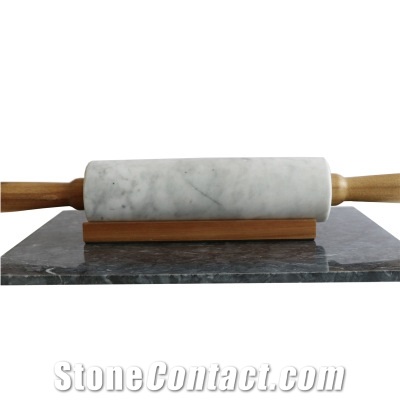 Natural Marble Rolling Pin for Baker Baking Tool