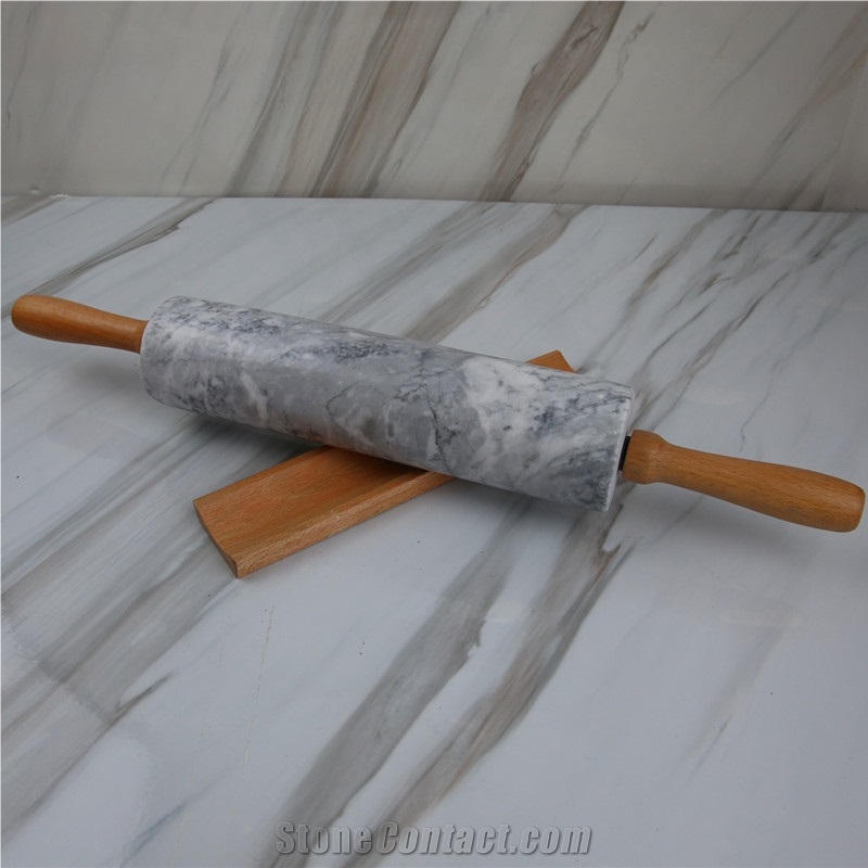 Natural Marble Rolling Pin for Baker Baking Tool