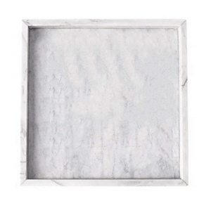 Natural Marble Stonesquare Tray Storage Organizer