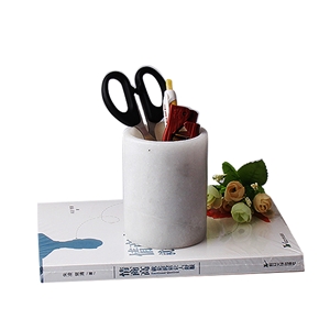 Natural White Marble Canisters