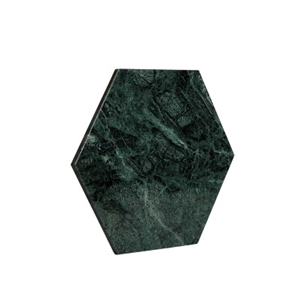 Sandwich/Drink/Bread Marble Serving Hexagon Plate