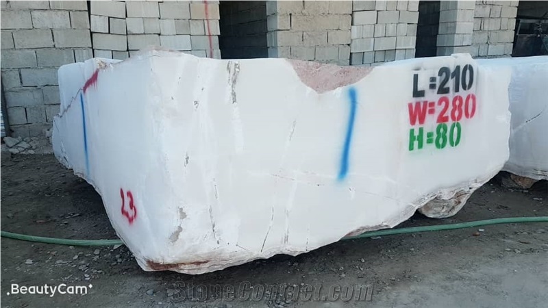 Afghanistan White Onyx Block