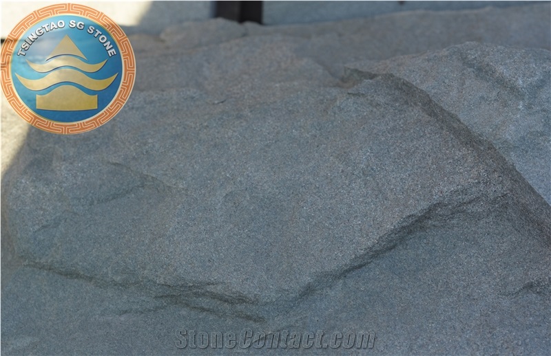 Gray-Green Sandstone Mushroom Stone