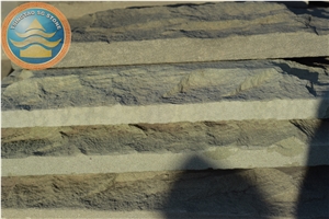 Gray-Green Sandstone Mushroom Stone