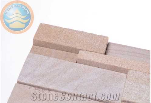 Yellow Sandstone 3d Cultured Stone