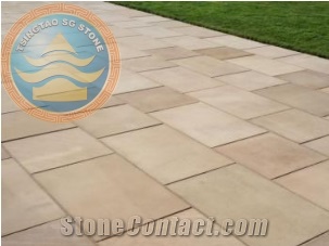 Yellow Sandstone Pavement